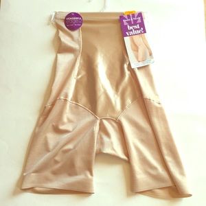 NWT high waist thigh slimmer firm control size SM
